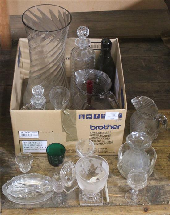 Quantity of glassware